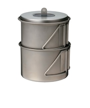 スノーピーク(snow peak)ソロセット 極 チタン Mini Solo Cook Set Titanium SCS-004TR キャンプ用品 調理器具