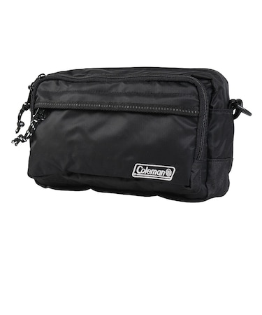 コールマン（Coleman）ショルダーバッグ ウエストバッグ ウォーカーポーチ 2L 2000032876 ブラック 貴重品 携帯