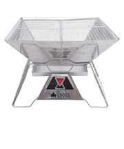 ロゴス(LOGOS)theピラミッドTAKIBI M 81064163 焚き火台 調理 アウトドア キャンプ BBQ バーベキュー 簡単組立 コンパクト ゴトク