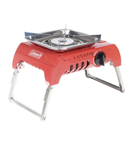 コールマン(Coleman)ガスバーナー シングルガスストーブ120A 2000037239 レッド アウトドア キャンプ用品
