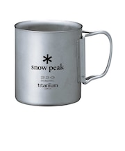 スノーピーク(snow peak)カップ マグカップ キャンプ チタンダブルマグ 220m Titanium Double Wall Cup 220 Fold…