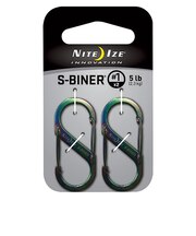 ナイトアイズ(NITE-IZE)防犯 防災 S型 キーホルダー エスビナー 1 スペクトラム(2個入り) NI00838