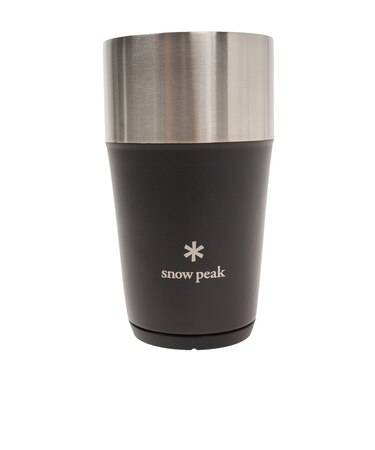 スノーピーク（snow peak）真空断熱 350ml缶にぴったり マグカップ サーモタンブラー 470ml TW-470-BK BBQ
