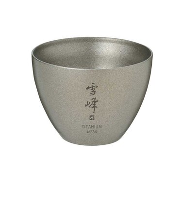 スノーピーク（snow peak）お猪口 Titanium Sake Cup Titanium TW-020 食器 キャンプ バーベキュー