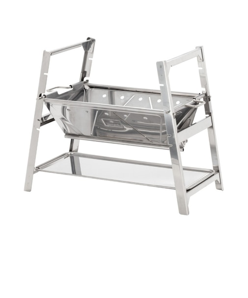 スノーピーク（snow peak）焚き火台 キャンプ BBQ 火起こし 焚火台 SR ST-021 コンパクト 折りたたみ