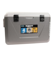 イグルー(igloo)クーラーボックス アイスボックス 55L 保冷 ネスティングクーラー 150390 グレー 大容量 防災