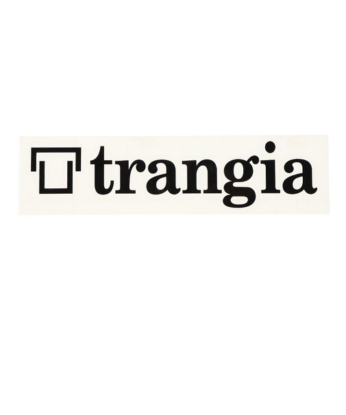 トランギア（trangia）トランギアステッカーL ブラック TR-ST-BK2