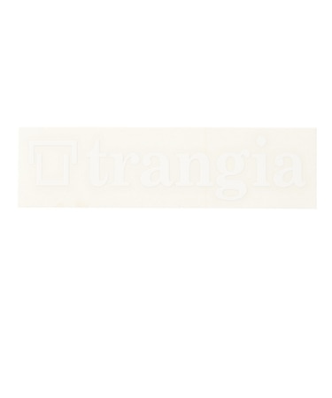 トランギア（trangia）トランギアステッカーS ホワイト TR-ST-WT1