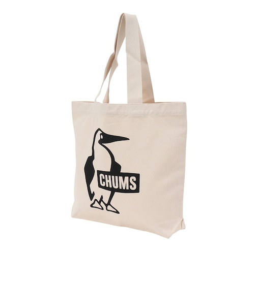 チャムス（CHUMS）トートバッグ ブービーキャンバストートバック CH60-3495-K001 ブラック サブバッグ キャンバス マチ付 A4サイズ収納