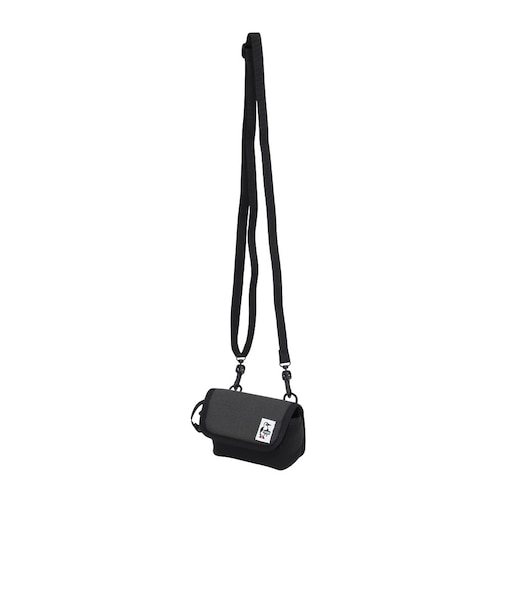 チャムス（CHUMS）カメラバッグ コンパクトカメラポーチスウェットナイロン CH60-3458-K018 ブラック