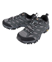 メレル(MERRELL)ゴアテックス トレッキングシューズ ローカット 登山靴 モアブ3 SYNTHETIC ワイドワイズ 500243W グラニット ビブラ…