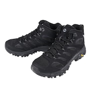 メレル(MERRELL)ハイキングシューズ 登山靴 山登り モアブ 3 シンセティック ミッド ゴアテックス 500249 TRIPLE BLK 防水透湿