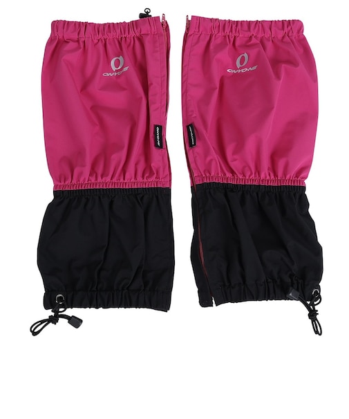 オンヨネ（ONYONE）フットカバー レインスパッツ ゲイター ODA95074 946009 BERRY BLACK マゼンダ×ブラック 防水