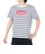 チャムス（CHUMS）Tシャツ 半袖 ロゴ CH01-2277-W075 ボーダー 綿100%