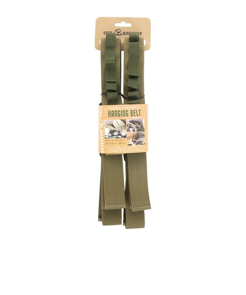 フィフティフィフティワークショップ（5050WORKSHOP）ハンギングベルト カーキ HANGING BELT 0255WS4279 キャンプ サーフィン …
