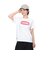 チャムス（CHUMS）ロゴ 半袖Tシャツ CH11-2277-W014 ホワイト×レッド