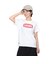 チャムス（CHUMS）ロゴ 半袖Tシャツ CH11-2277-W014 ホワイト×レッド