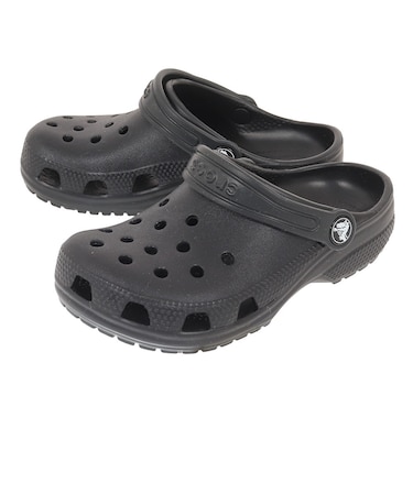 クロックス(crocs)サンダル クラシック クロッグ キッズ Black ブラック 206991-001-2023 シャワサン レジャー プール 軽量 サボ…