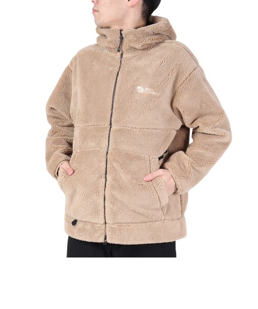 ジャックウルフスキン（JackWolfskin）アウター フリースジャケット JP SHERPA 3L フルジップフーディー 5032641-5605 ベージュ