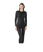 ミズノ(MIZUNO)アンダーシャツ ブレスサーモアンダーウエア 厚手 for Active クルーネック長袖シャツ C2JAA84109