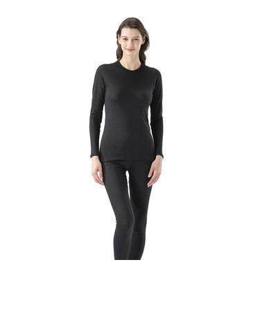ミズノ（MIZUNO）アンダーシャツ ブレスサーモアンダーウエア 厚手 for Active クルーネック長袖シャツ C2JAA84109