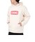 チャムス（CHUMS）スウェット パーカー チャムス ロゴ プルオーバー CH00-1418-W096 アイボリー 裏起毛 綿100