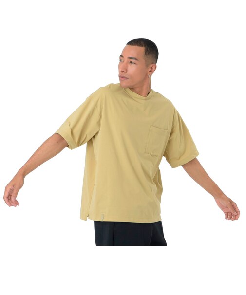 ニューバランス（new balance）半袖Tシャツ ラッシュガード MT1996 Tシャツ AMT45019 BG4 サンドベージュ 吸汗速乾 4wayスト…