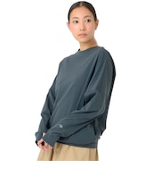 ニューバランス(new balance)長袖カットソー MT1996 ドルマンロングTシャツ AWT45008 ACK ブラック 吸汗速乾 4wayストレッチ…