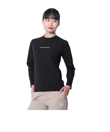 長袖Tシャツ ロンT ライトバン ロングスリーブ ティー RE24SUK5620023 BLK 速乾