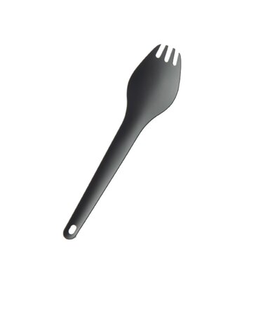 アイデアセキカワ（Idea Sekikawa）カトラリー 先割れスプーン キャンプ アウトドア HOVERLIGHT SPORK BK HL-01