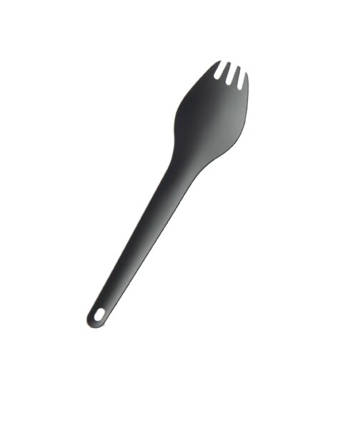 アイデアセキカワ（Idea Sekikawa）カトラリー 先割れスプーン キャンプ アウトドア HOVERLIGHT SPORK BK HL-01
