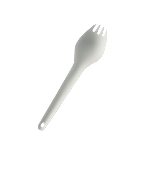 アイデアセキカワ（Idea Sekikawa）カトラリー 先割れスプーン キャンプ アウトドア HOVERLIGHT SPORK SLV HL-03