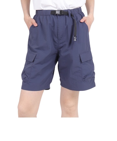 ホールアース（Whole Earth）便利 ダブルカーゴ ポケット 撥水 ショートパンツ WE2RDZ29 NVY