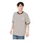 クリフメイヤー（KRIFF MAYER）チルタイムマルチボーダー半袖Tシャツ 2343100-9:NATURAL