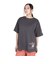 クリフメイヤー（KRIFF MAYER）接触冷感 吸水速乾 半袖 ウェットプロテクト Aライン Tシャツ 花 2347881LX:17:CHARCOAL チャ…