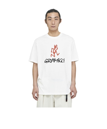 ロゴ 半袖Tシャツ G4SU-T097-WHITE 速乾