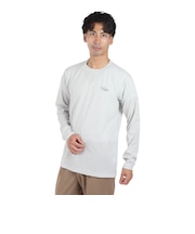 ポールワーズ(POLEWARDS)長袖Tシャツ ロンT DRY COMFORT PW2RJB02 IGRY グレー ストレッチ 吸汗速乾 軽量