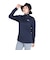 ポールワーズ（POLEWARDS）長袖 DRY COMFORT ハーフジップ Tシャツ PW2RHB10 NVY ネイビー 吸汗速乾 ストレッチ