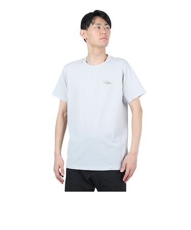ポールワーズ（POLEWARDS）半袖Tシャツ DRY COMFORT PW2RJA01 IGRY グレー 軽量 ストレッチ ラグランスリーブ