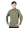 ポールワーズ（POLEWARDS）長袖Tシャツ ロンT DRY COMFORT ハーフジップTシャツ PW2RJB03 OLV オリーブ 吸汗速乾 ストレッチ