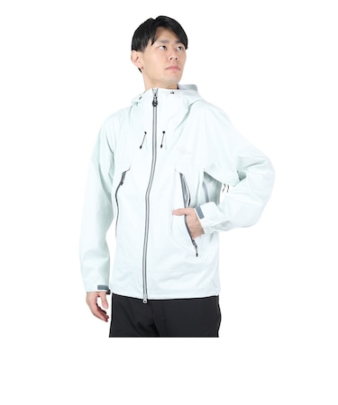 ポールワーズ（POLEWARDS）レインウェア 雨具 防水 デュアルフォース ストレッチ レインジャケット PW2RJS05 IVO アイボリー