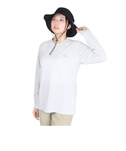 ポールワーズ(POLEWARDS)長袖Tシャツ ロンT DRY COMFORT ロングスリーブTシャツ PW2RHB09 IGRY グレー 吸汗速乾
