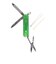ビクトリノックス（VICTORINOX）スモール マルチツール クラシック SD GREEN TEA 64357VIC