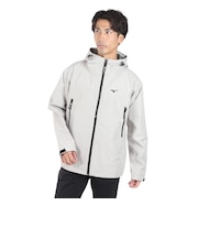ミズノ(MIZUNO)アウター レインウェア ゴアテックス ジャケット B2JEBW1006 グレー 防水 防風 透湿 収納袋付