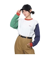 クリフメイヤー(KRIFF MAYER)ロゴプリントロンT 長袖Tシャツ 2417828L 90 MULTI-COL