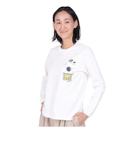 チャムス(CHUMS)インスタントカメラポケットブラッシュドロングスリーブTシャツ CH11-2451-W001
