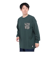 コロンビア(Columbia)ロンT Harbor to Valley ポケット付き長袖Tシャツ PM0455 370