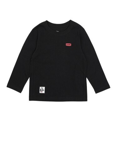チャムス（CHUMS）キッズ ブービーロゴブラッシュド ロングスリーブTシャツ CH21-1294-K001