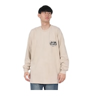 トゥルーロゴ ロングスリーブTシャツ 19823029 サンド