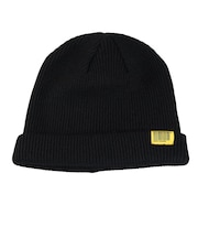 キウ（Kiu）ニット帽 ニットキャップ 2WAY YARN ビーニー K380-900 ブラック 汚れにくい